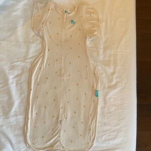 Love to Dream Cream Sleep Sack with Yellow lemons